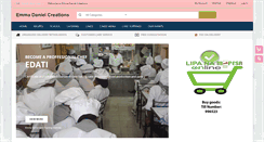 Desktop Screenshot of emmadanielcreations.com